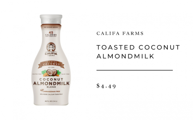 califa coconut almond milk