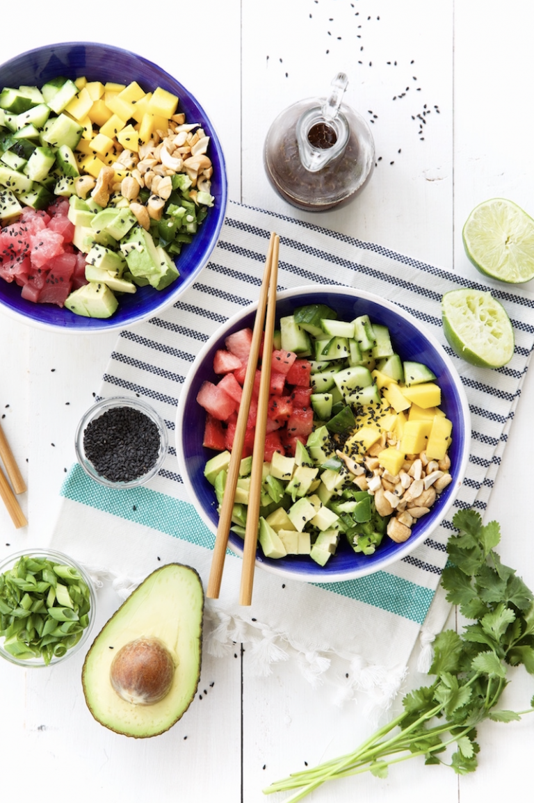 poke bowls - camille styles