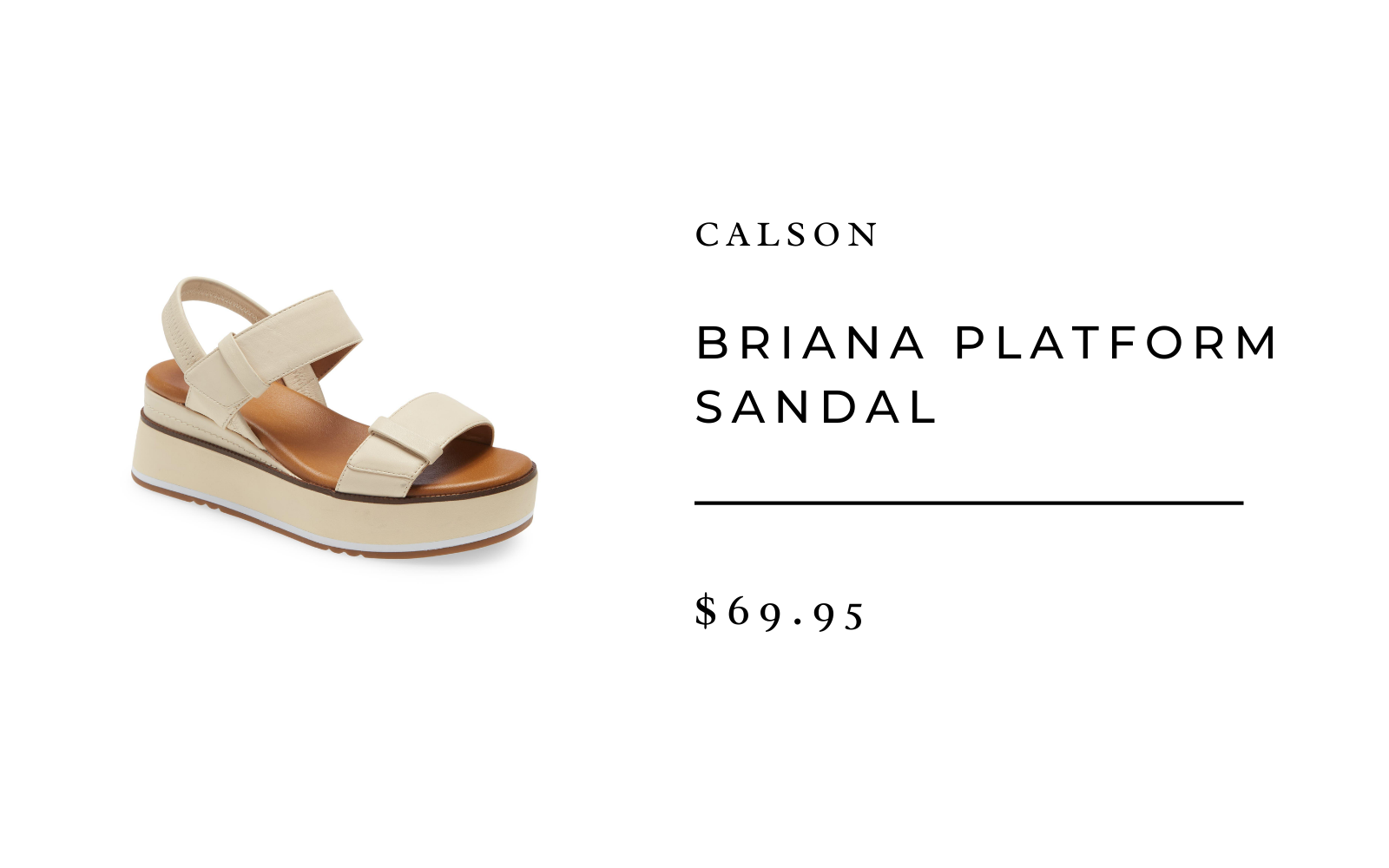 Briana Platform Sandal