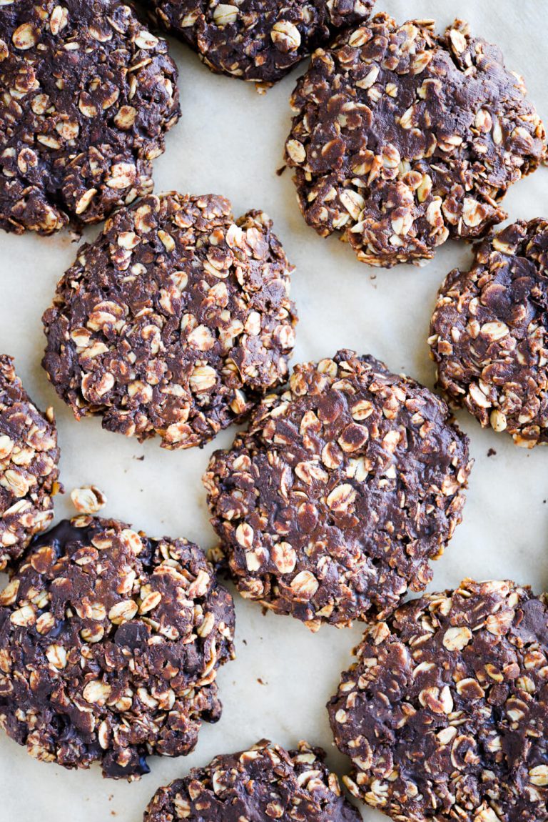 no bake oatmeal cookies -- fed and fit