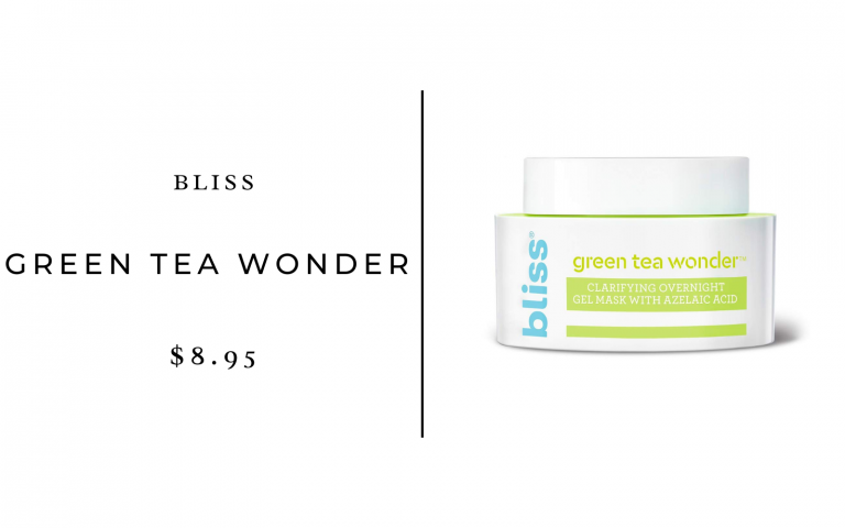 bliss green tea wonder