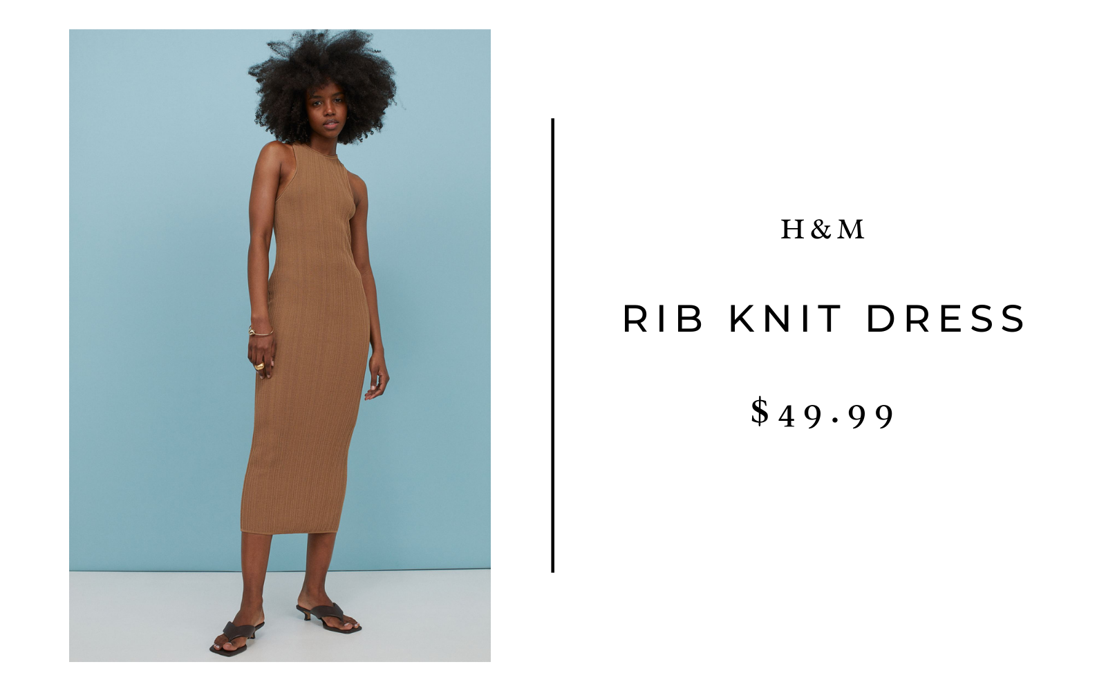 H&M Rib Knit Dress