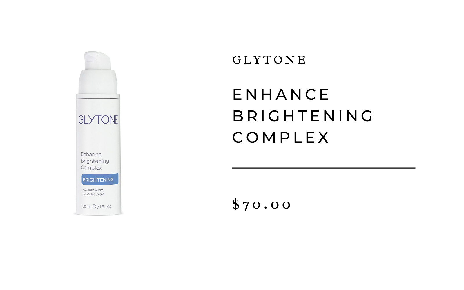 Glytone Enhance Brightening Complex