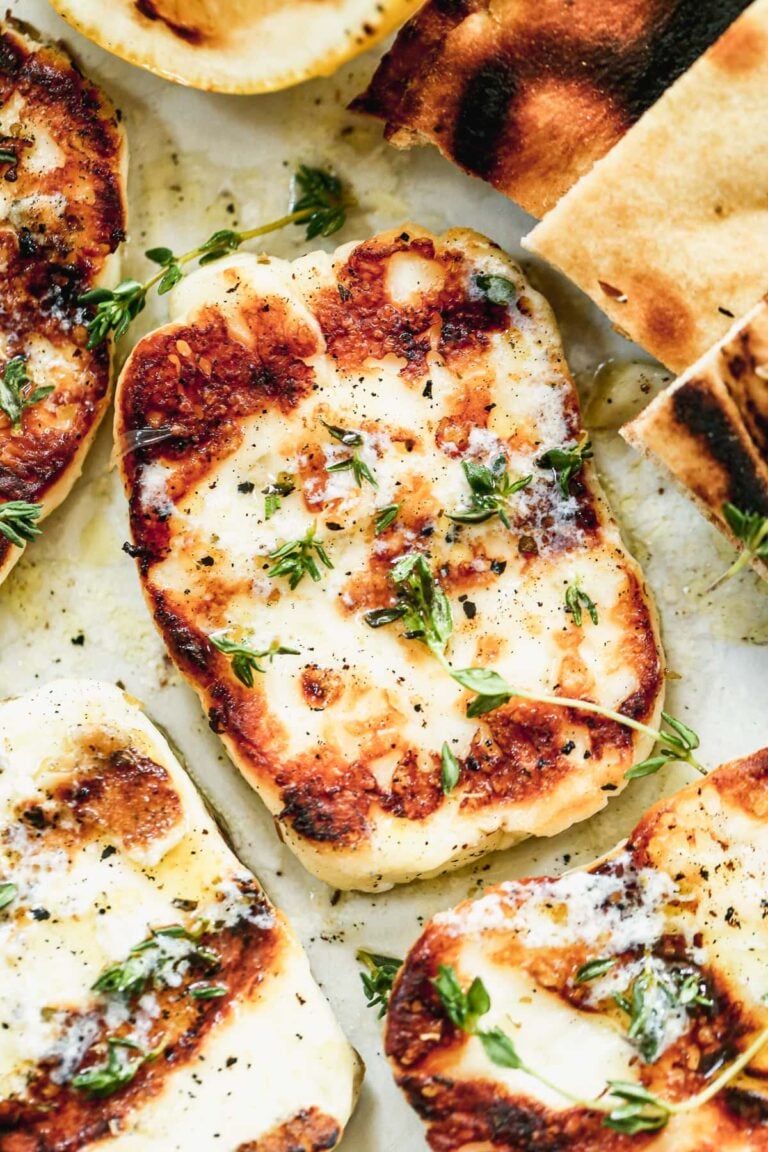Grilled Halloumi from Well Plated by Erin