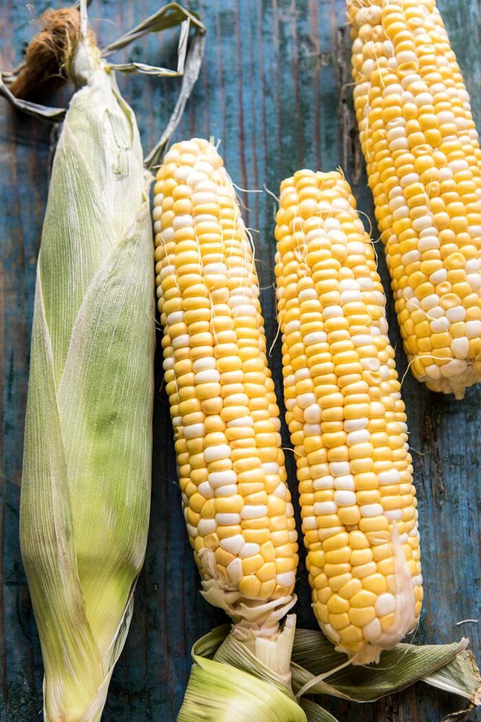 Half Baked Harvest Garlic Butter Creamed Corn Chicken