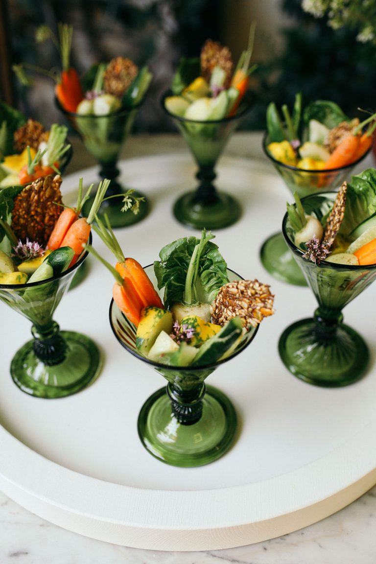 Valerie Rice dinner party, appetizer, crudité, veggies