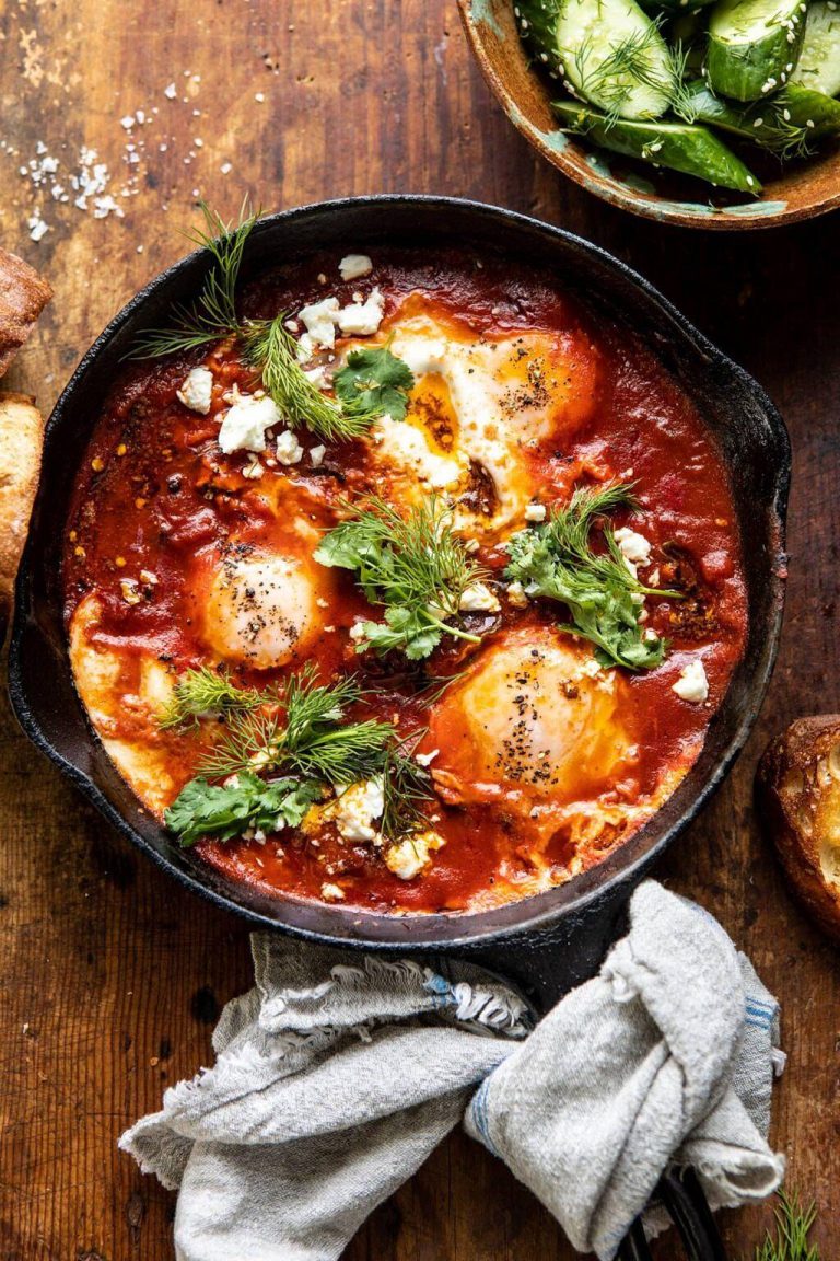 eggs in purgatory half-baked with chili