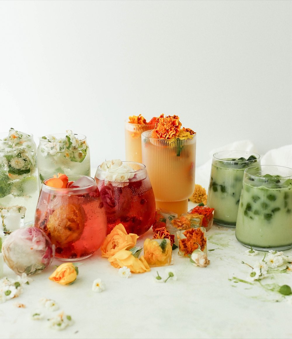 Using Artisanal Vegetable Ice Cubes In Cocktails And Mocktails
