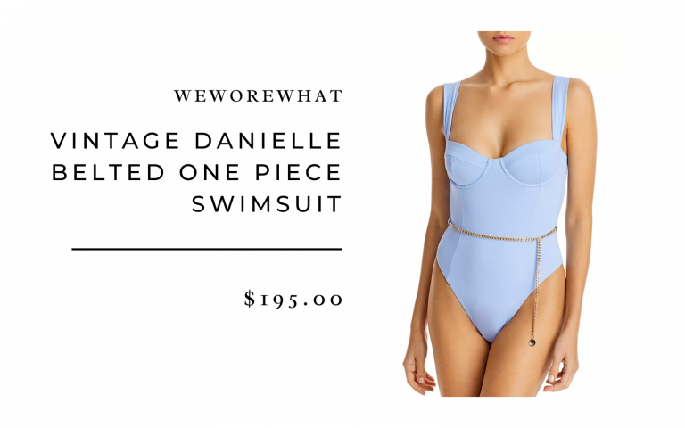 Onia x WeWoreWhat Danielle swimsuit