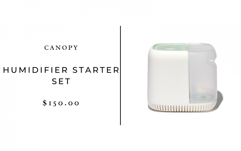 Canopy humidifier