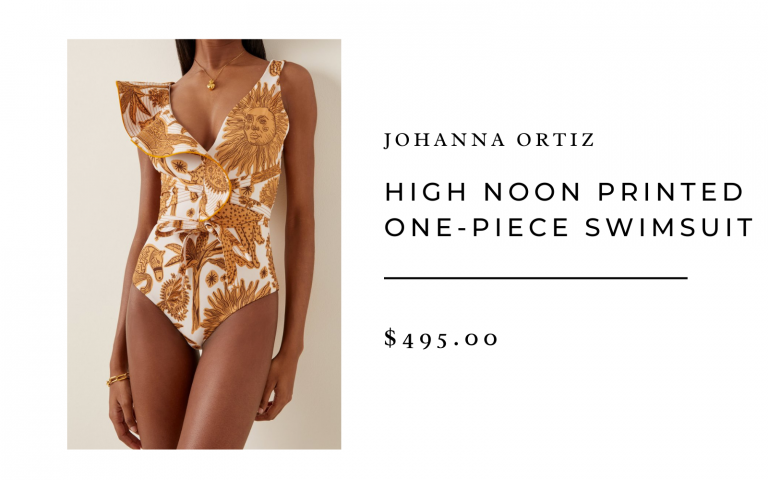 Johanna Ortiz High Noon One-piece printed swimsuit