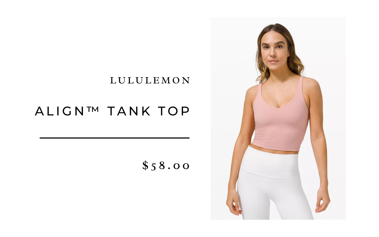 lululemon – Women's Align Halter Tank Top – Color White – Size 12, £58.00