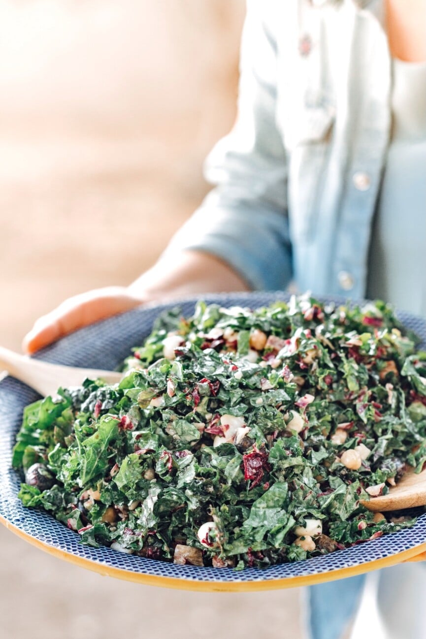 This Italian Kale Chopped Salad has a Killer Secret Ingredient