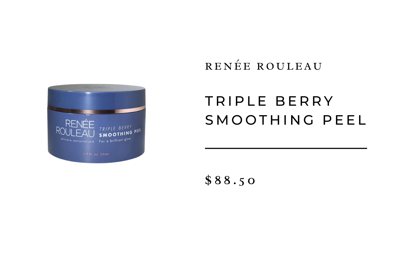 Renee Rouleau Triple Berry Smoothing Peel 