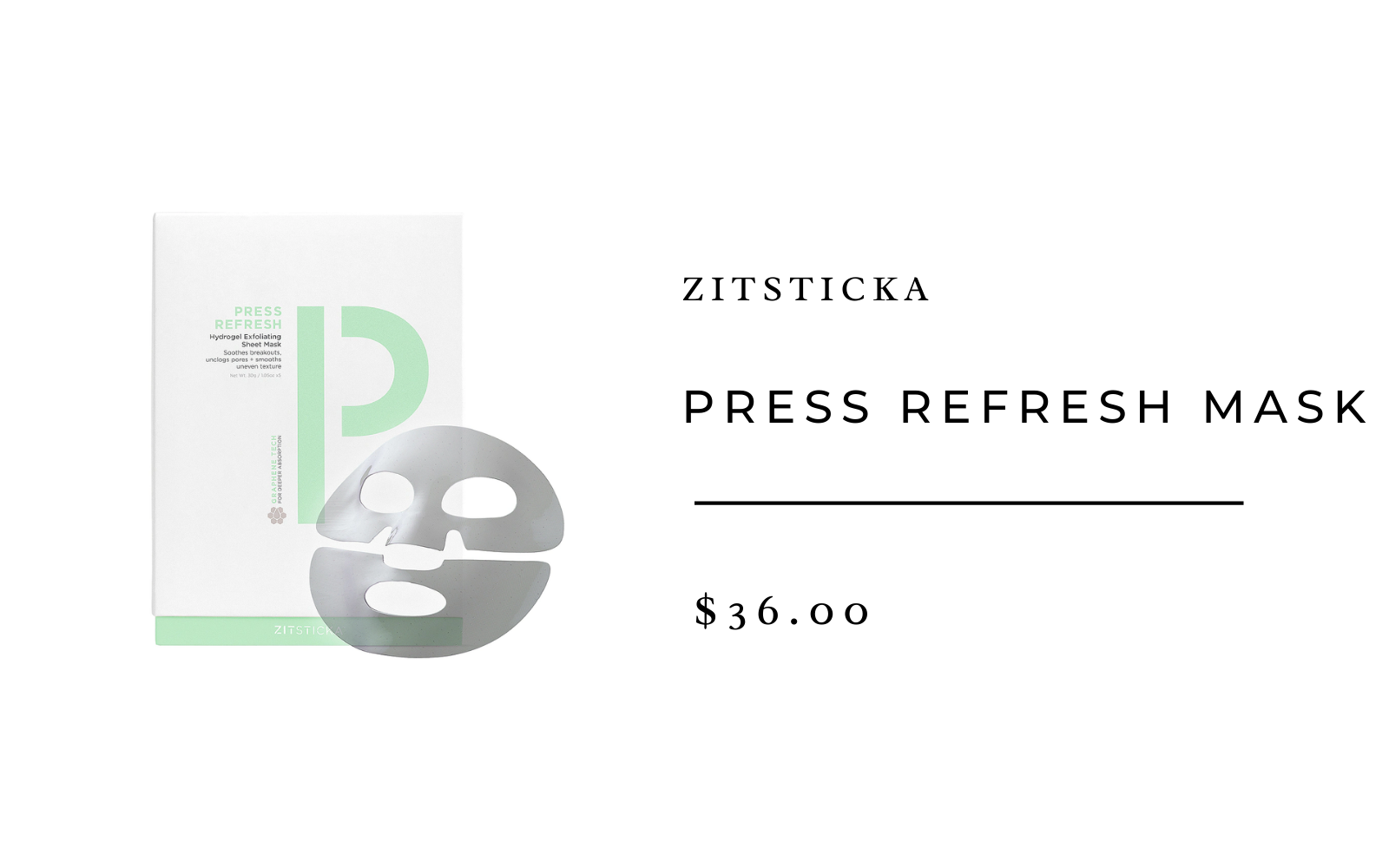 Zitsticka Press Refresh Mask (Set of 5)