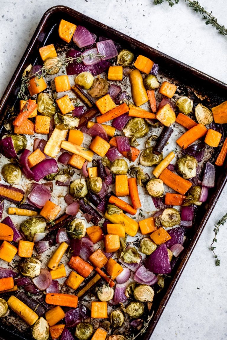 balsamic herb roasted vegetables ambitious kitchen