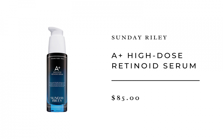 Igandea Riley A + dosi handiko serum retinoidea