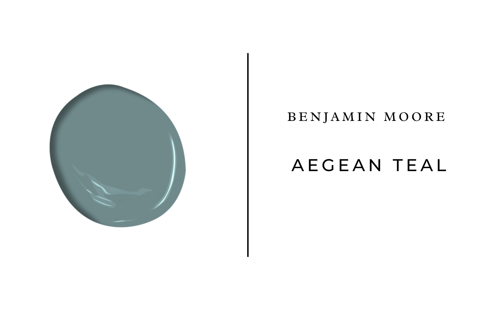 Benjamin Moore Agean Teal
