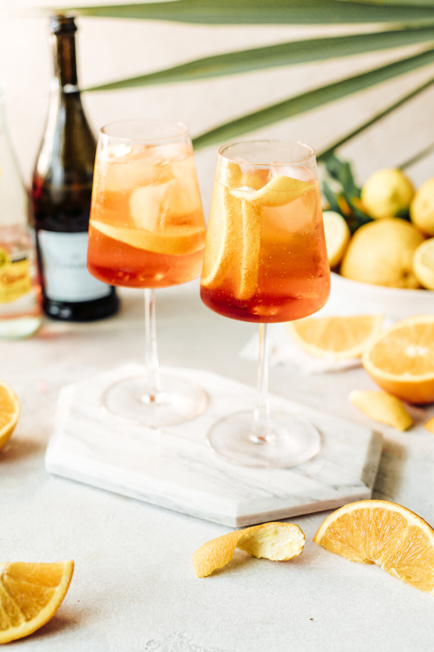 Aperol Spritz Cocktail with Prosecco D.O.C. Recipe