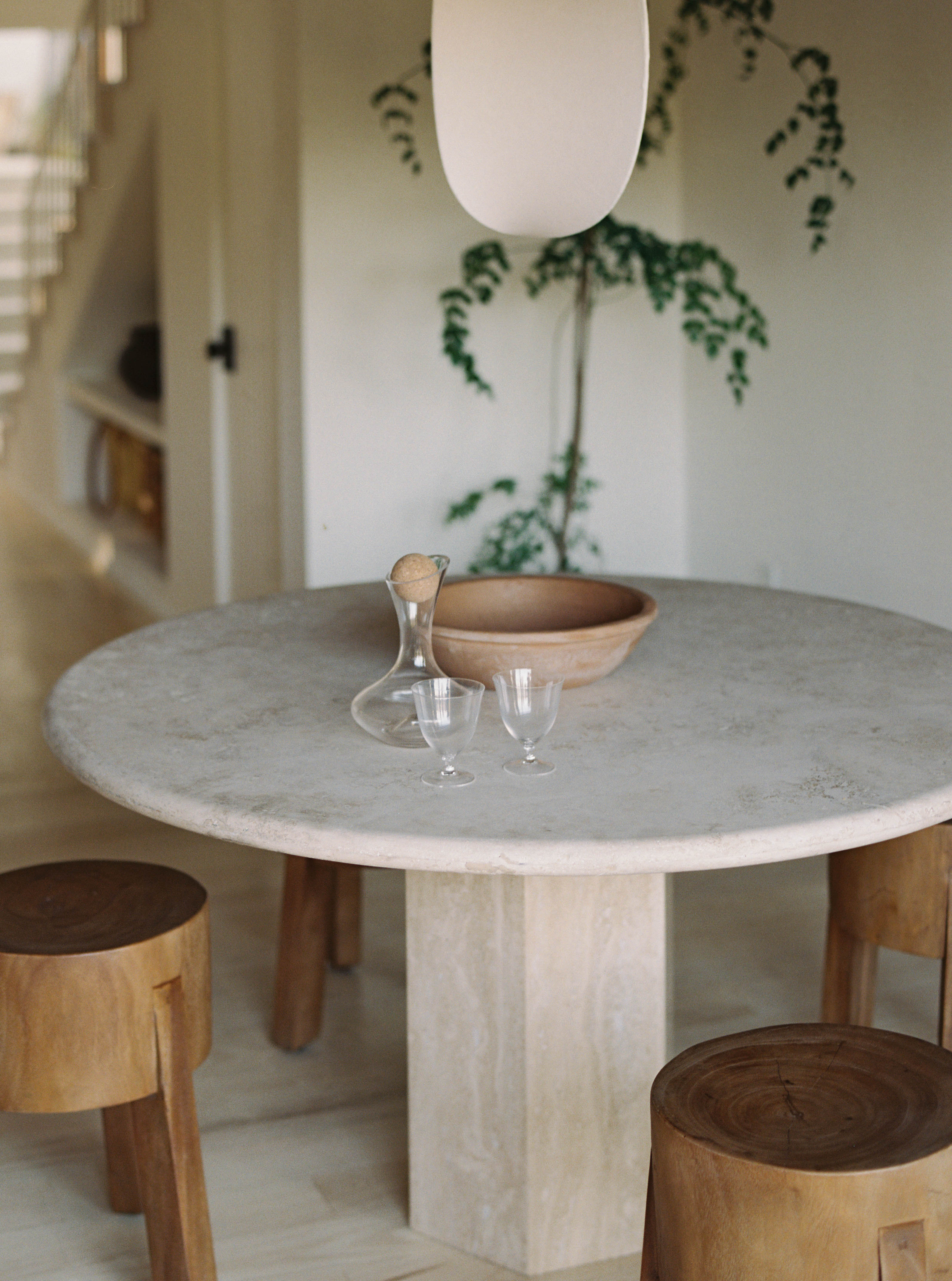 neutral dining room