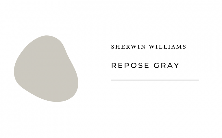 Gray Sherwin Williams is resting