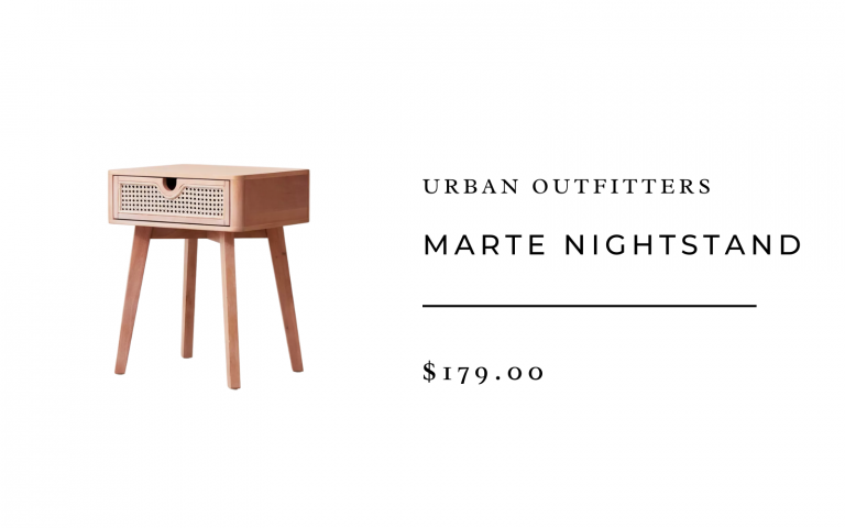 pourvoiries urbaines marte table de chevet