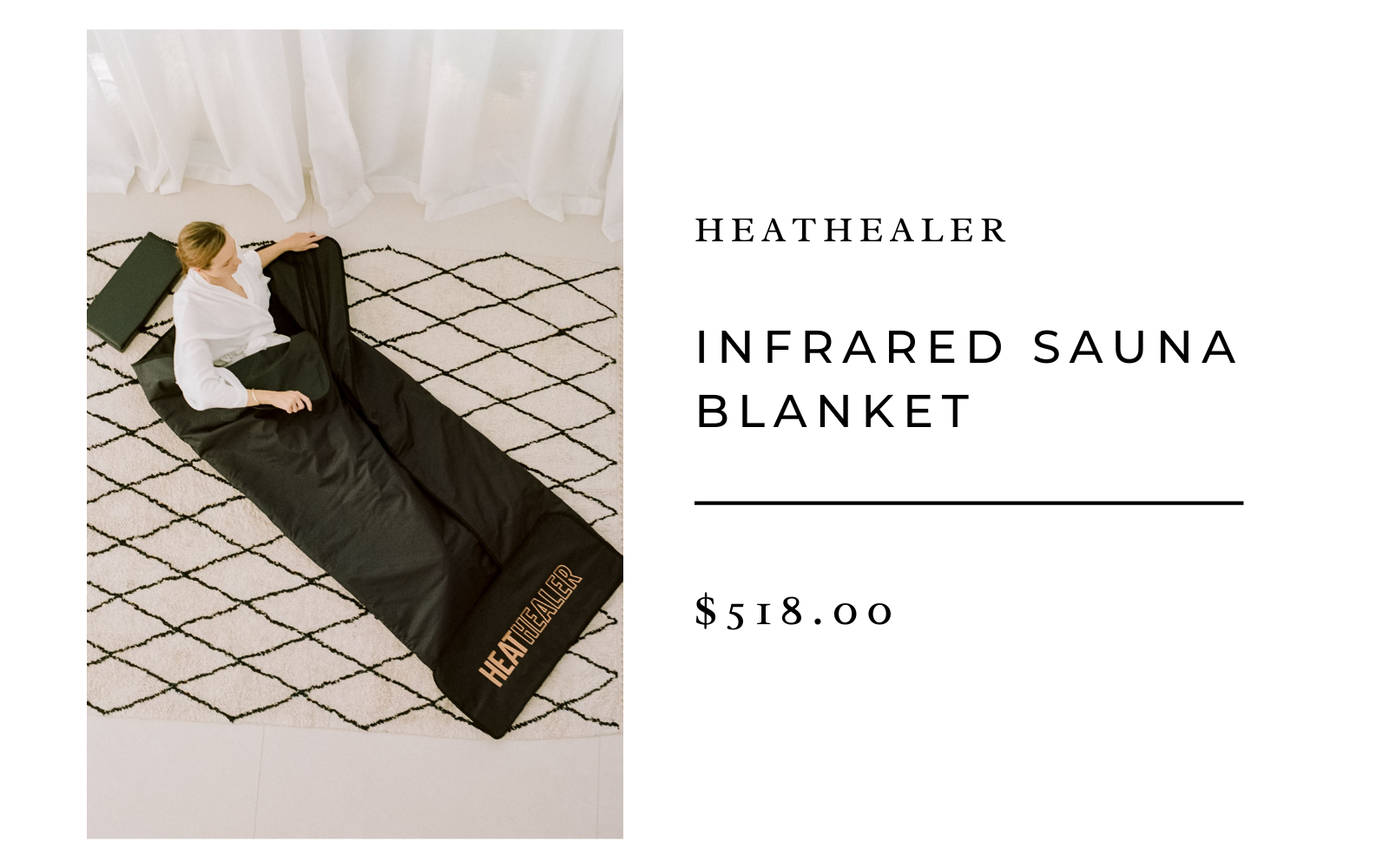 HeatHealer Infrared Sauna Blanket