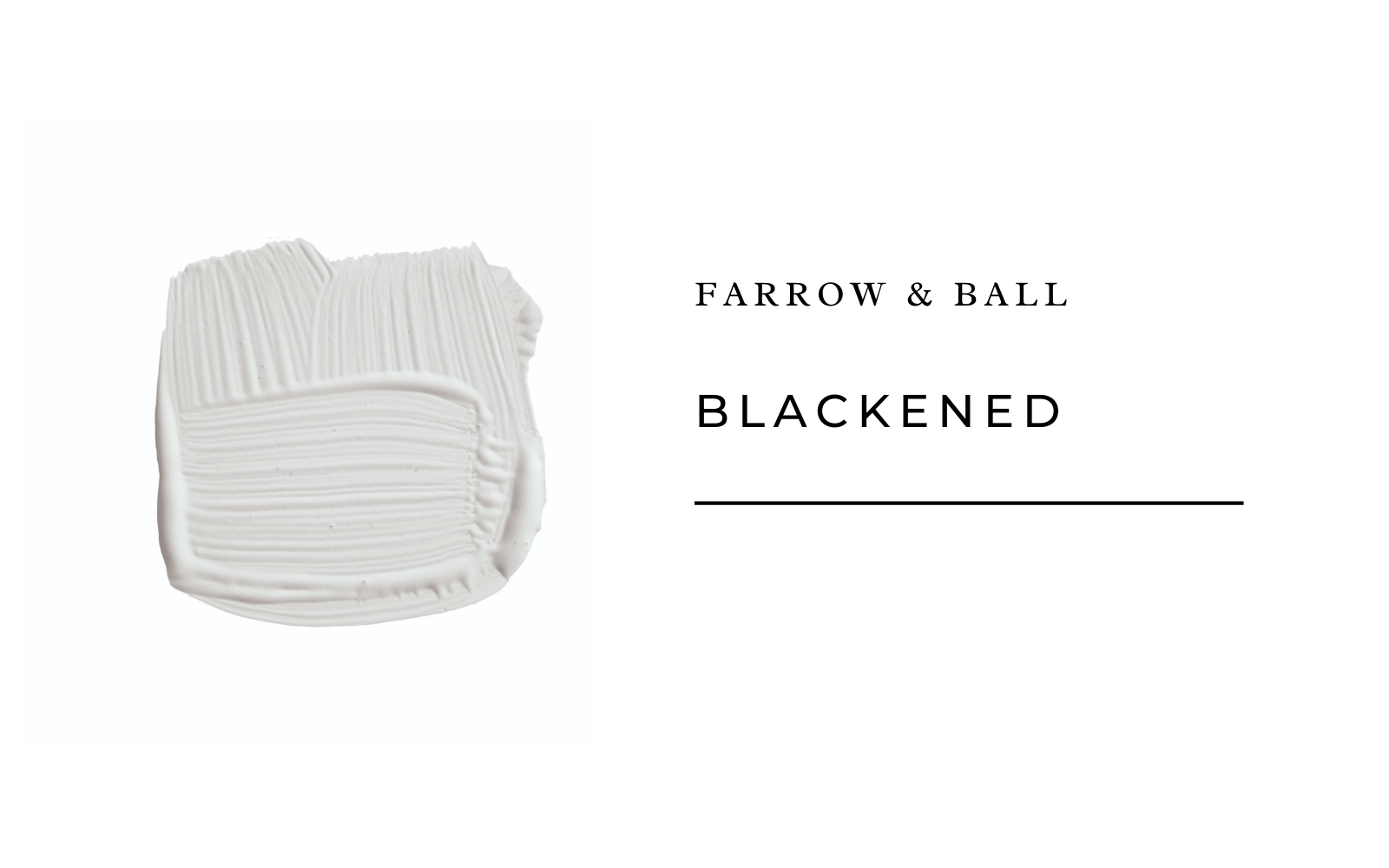 farrow and ball blackened