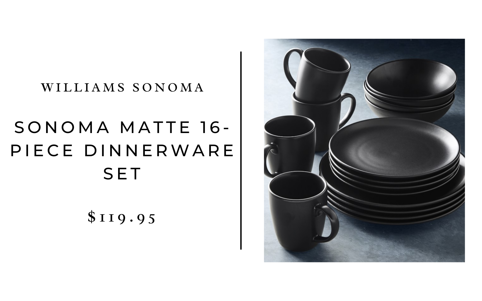 williams sonoma dinnerware set