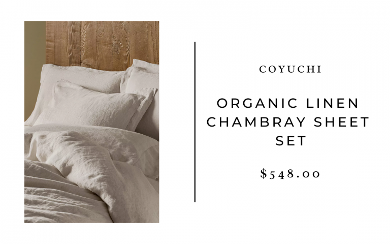 coyuchi bed sheets