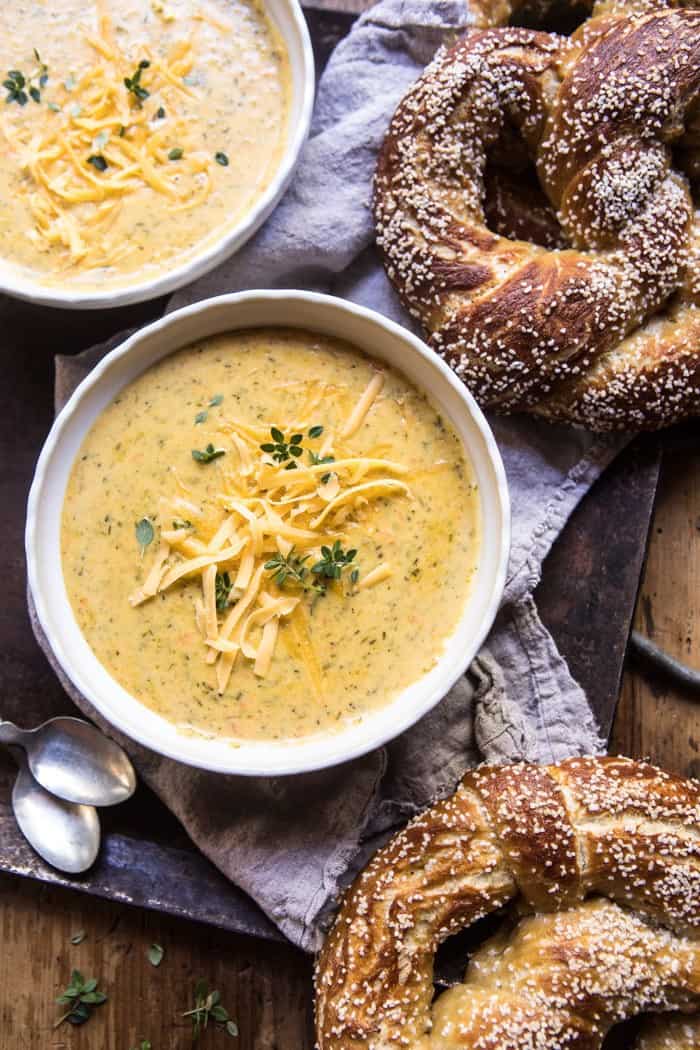 pumpkin beer broccoli soup