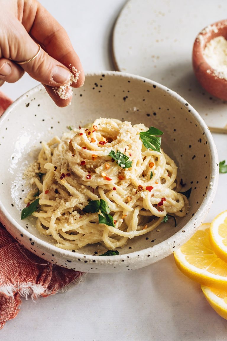 vegan pasta al limone minimalist baker