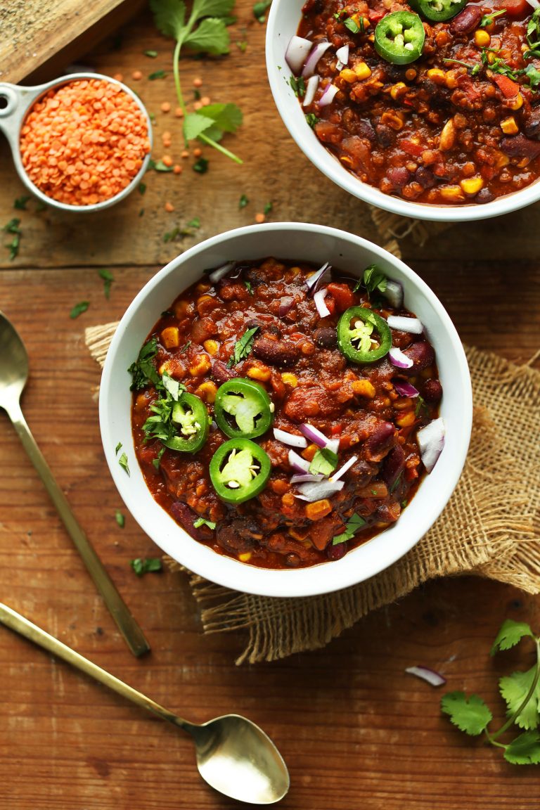 red lentil chilli