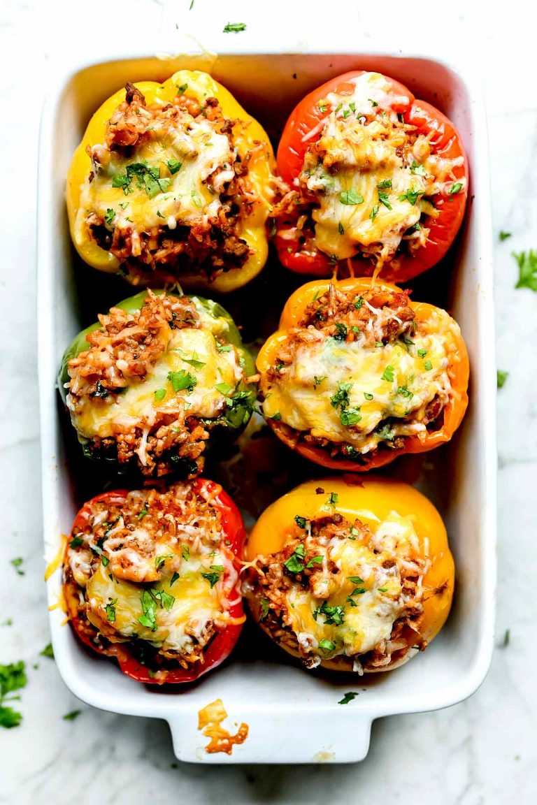 stuffed mexican pepper foodie crush