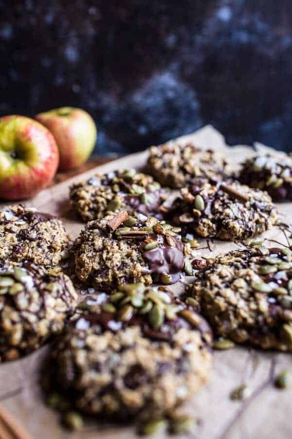 harvest oatmeal chocolate chunk cookies