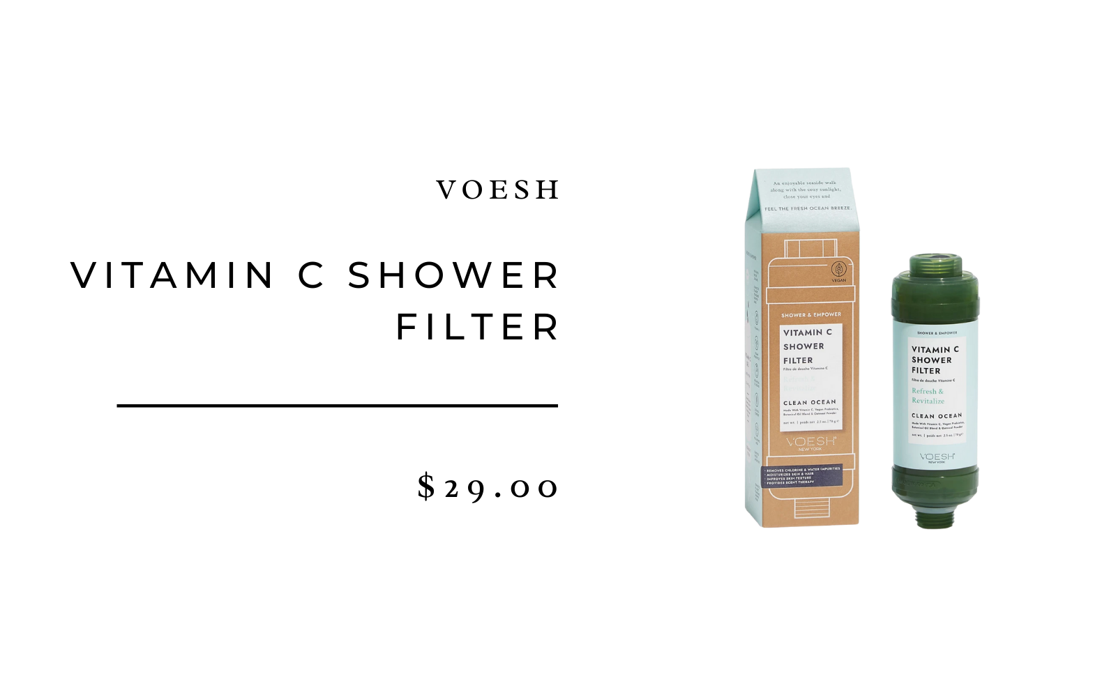VOESH Vitamin C Shower Filter