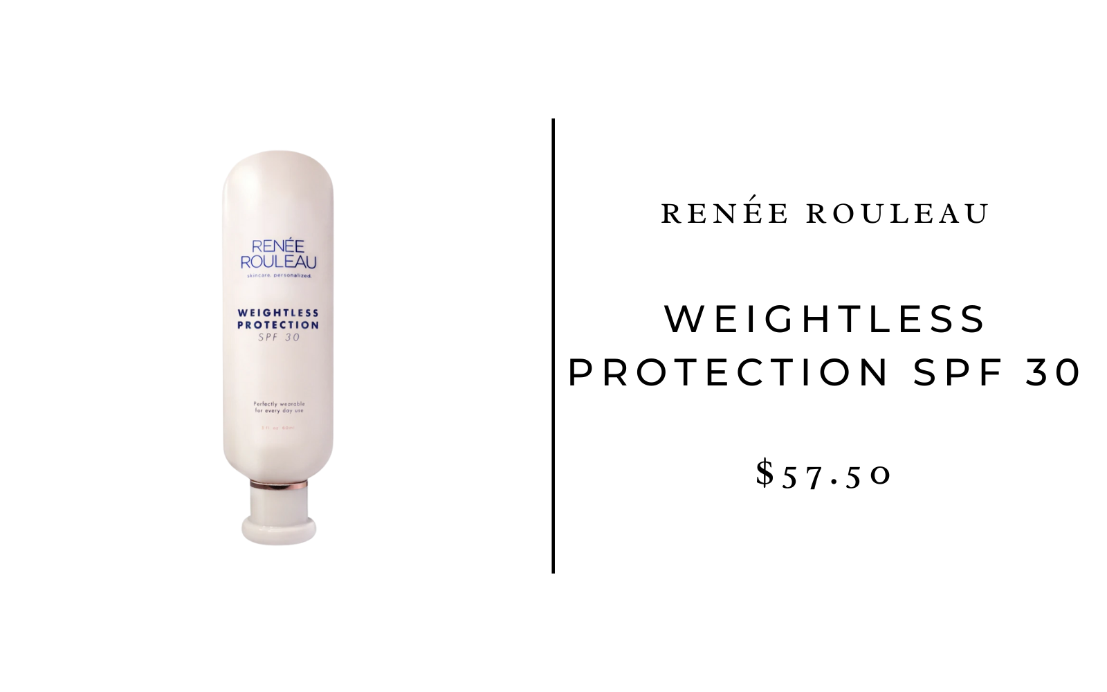 Renee Rouleau Weightless Protection SPF