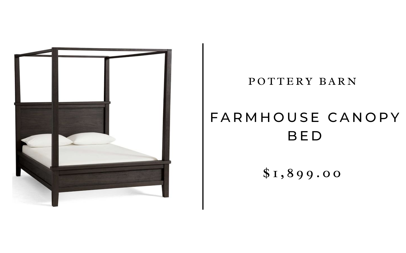 pottery barn farmhouse bed