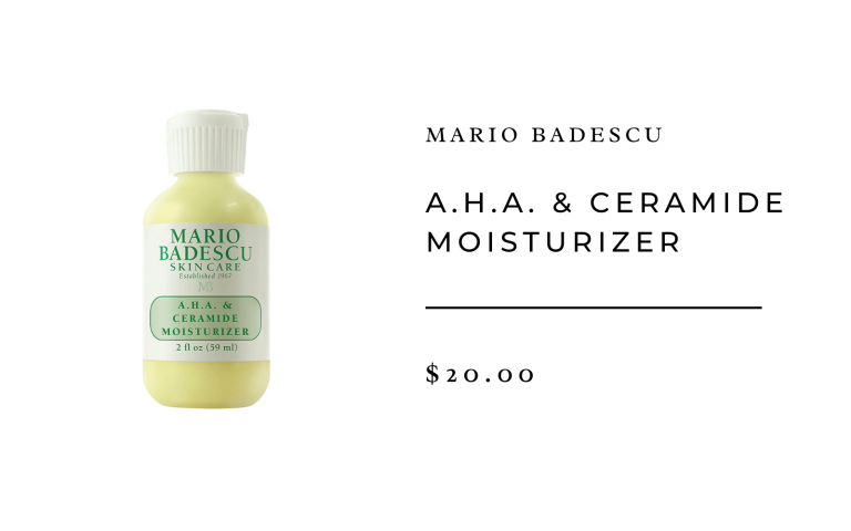 Mario Badescu AHA & Ceramide Moisturizer 