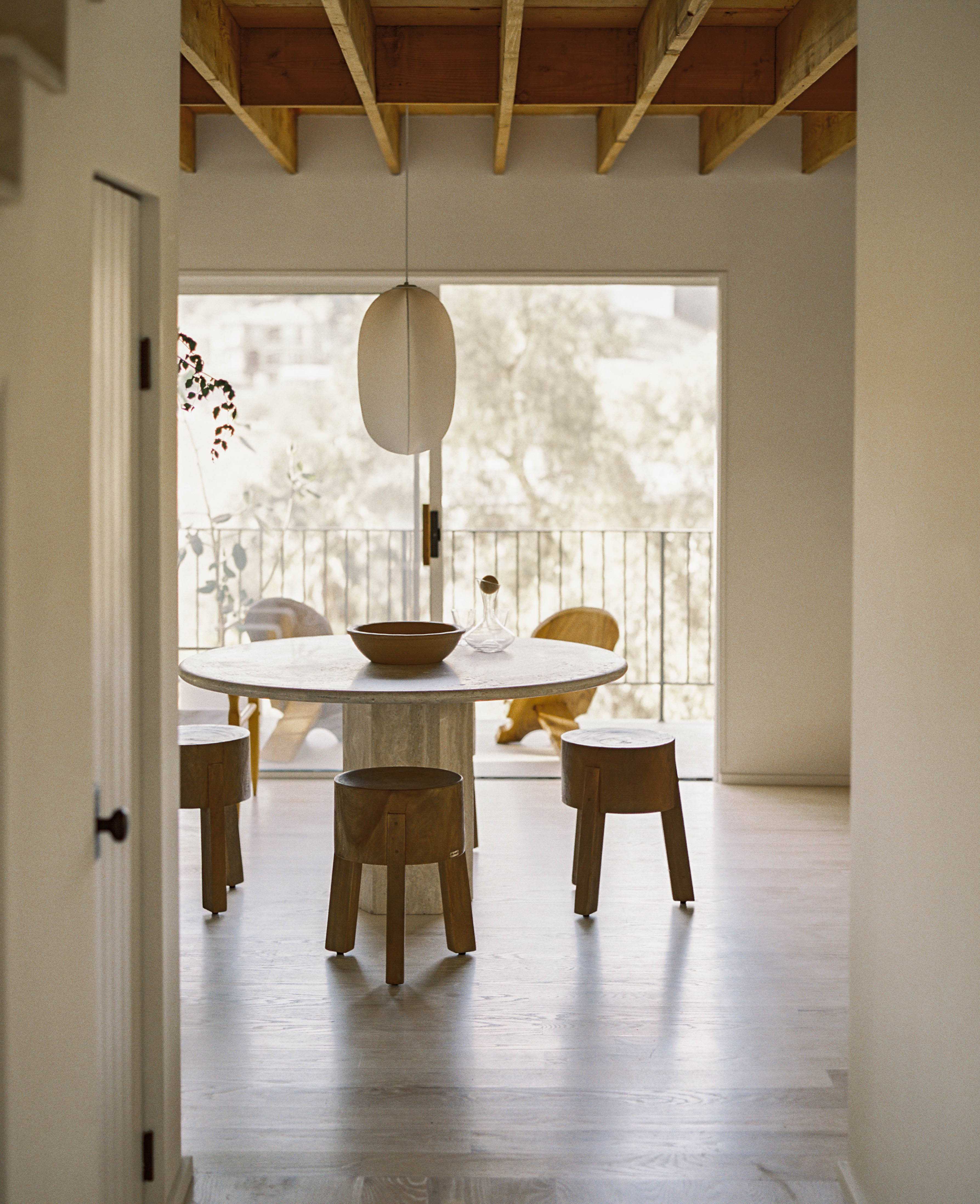 mid-century dining room