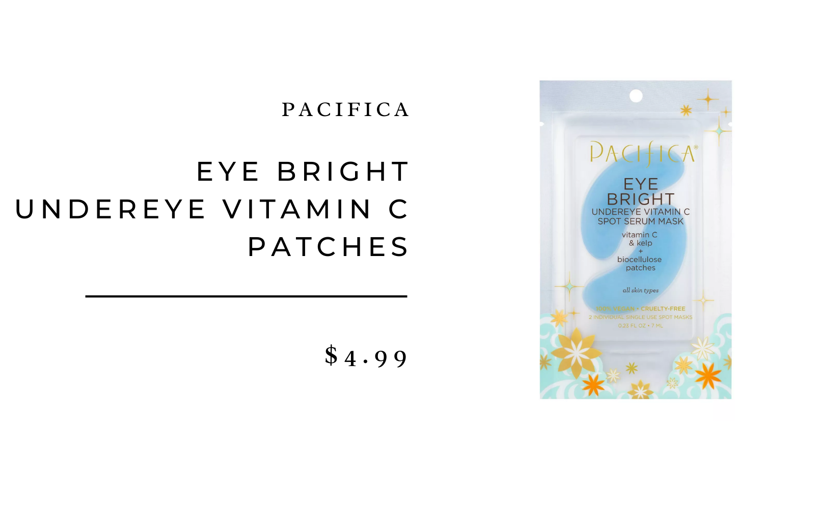 pacifica eye bright patches