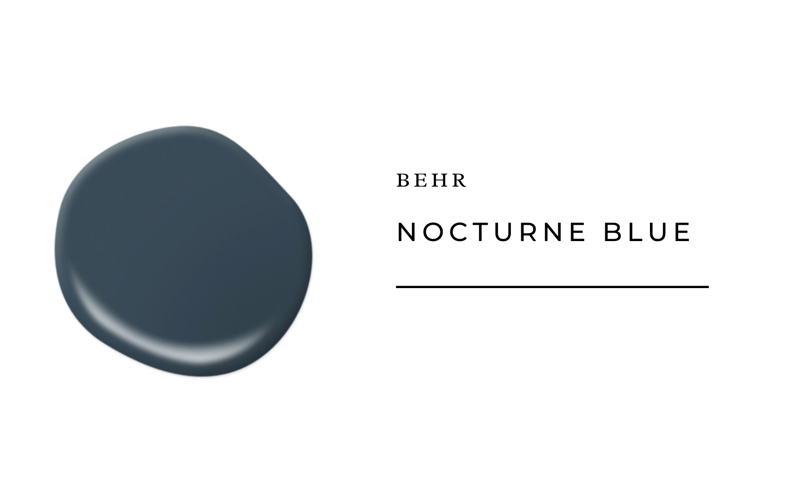 behr nocturne blue