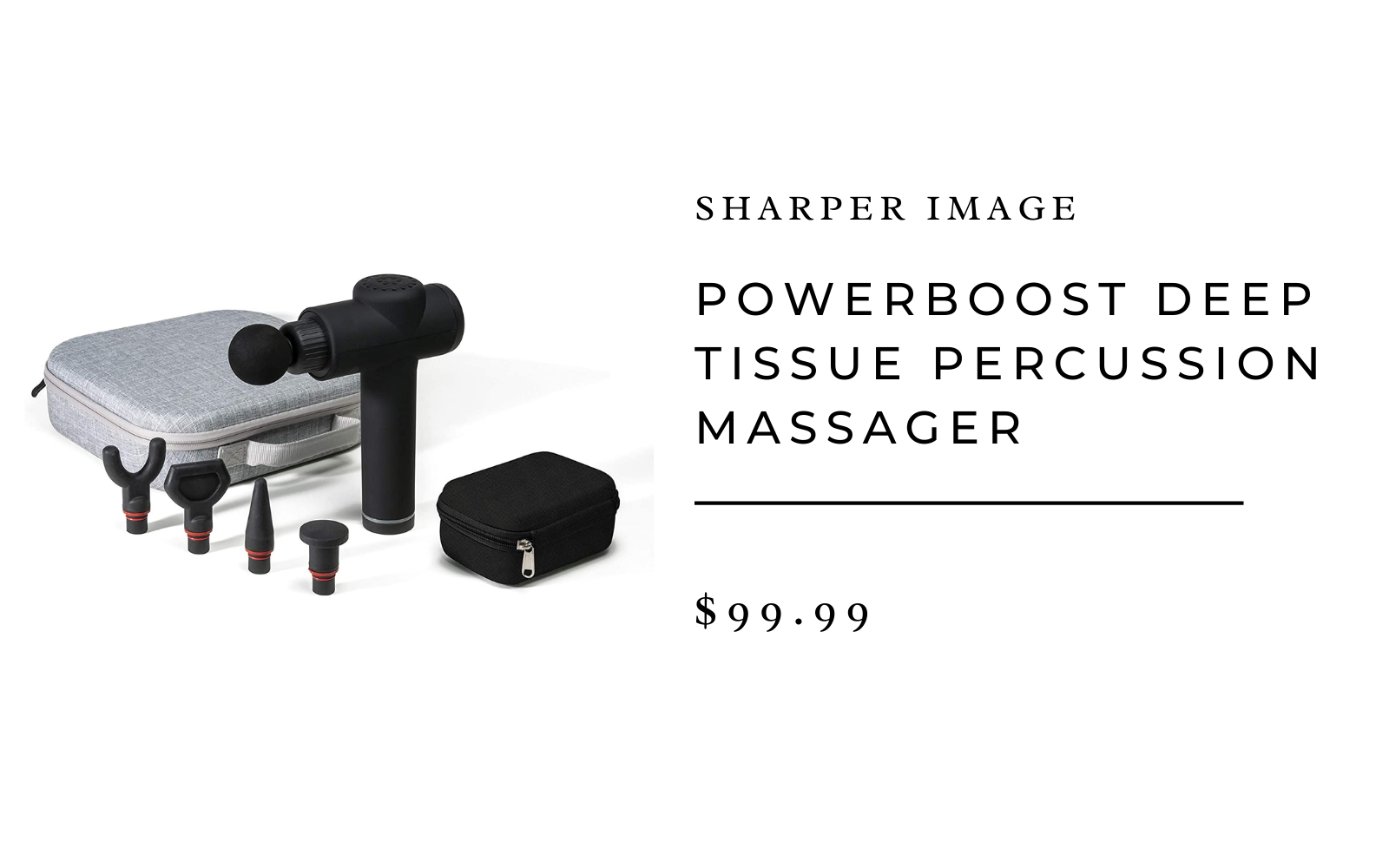 Sharper Image massage gun