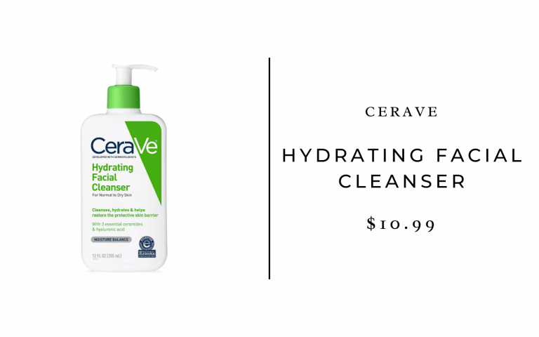 CeraVe Moisturizing Facial Cleanser For Normal To Dry Skin