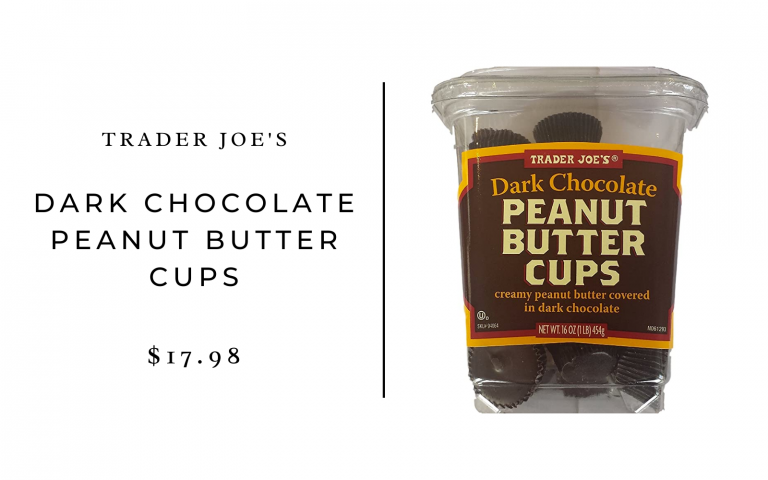 trader glasses of dark chocolate peanut butter