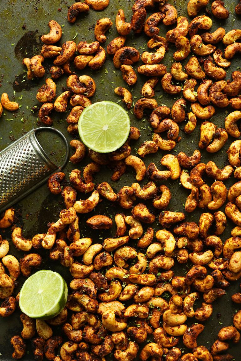 Curry-gewürzte Cashewkerne von Minimalist Baker