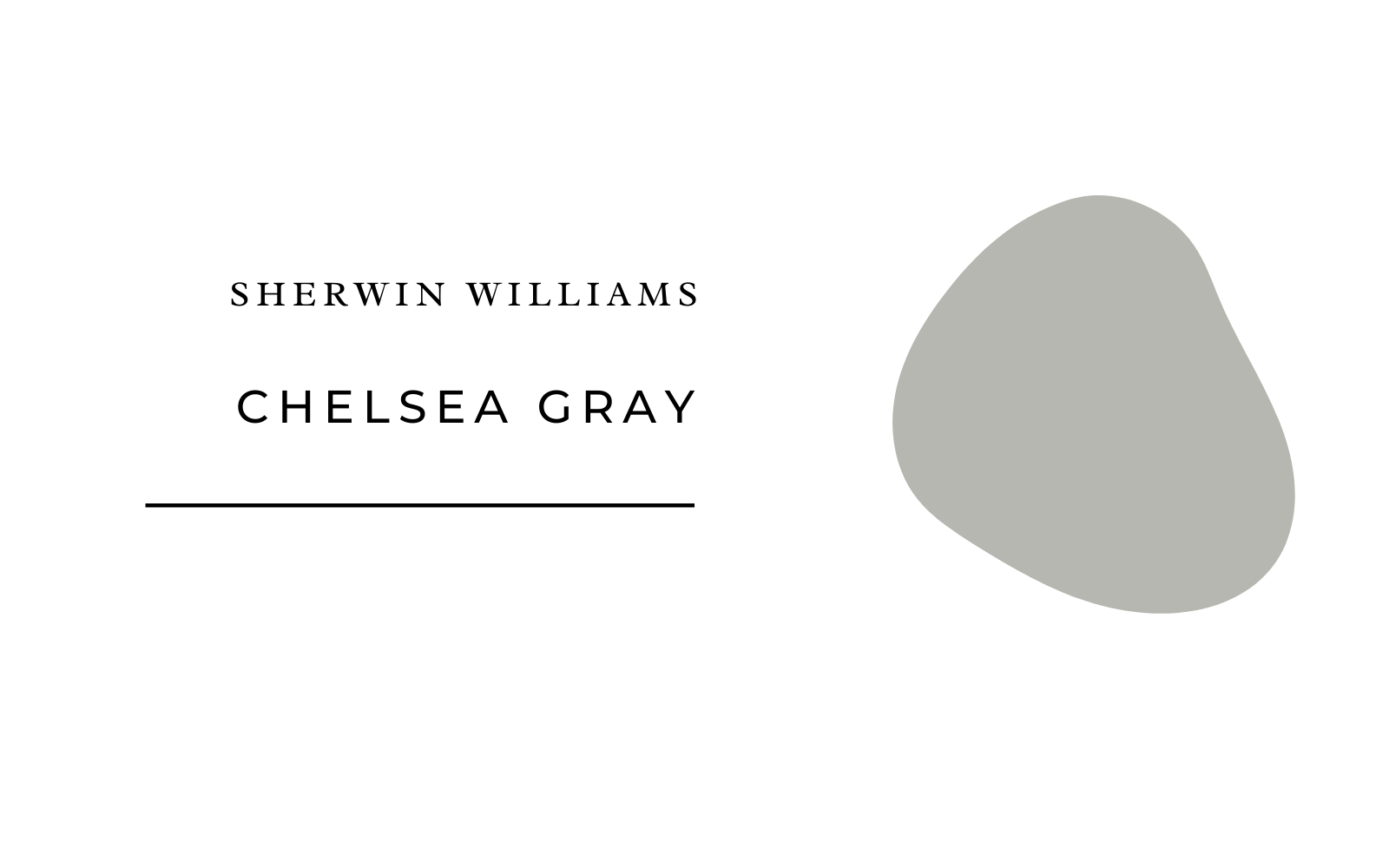sherwin williams chelsea gray