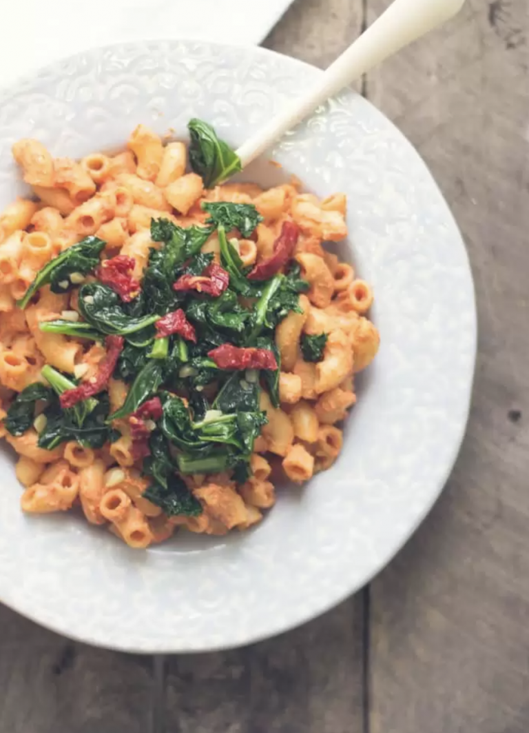 vegan roasted tomato pasta