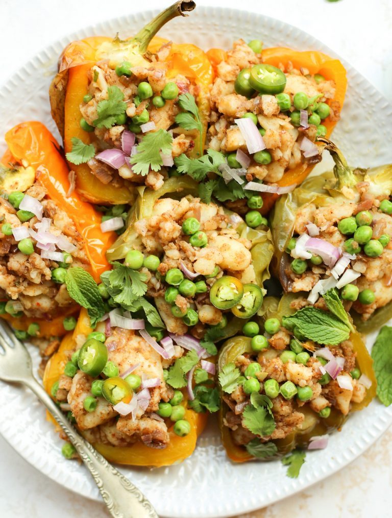 samosa stuffed with pepper