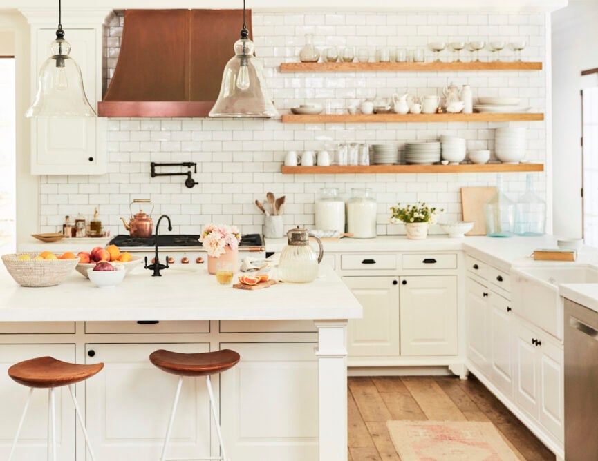 Lauren Conrad house kitchen